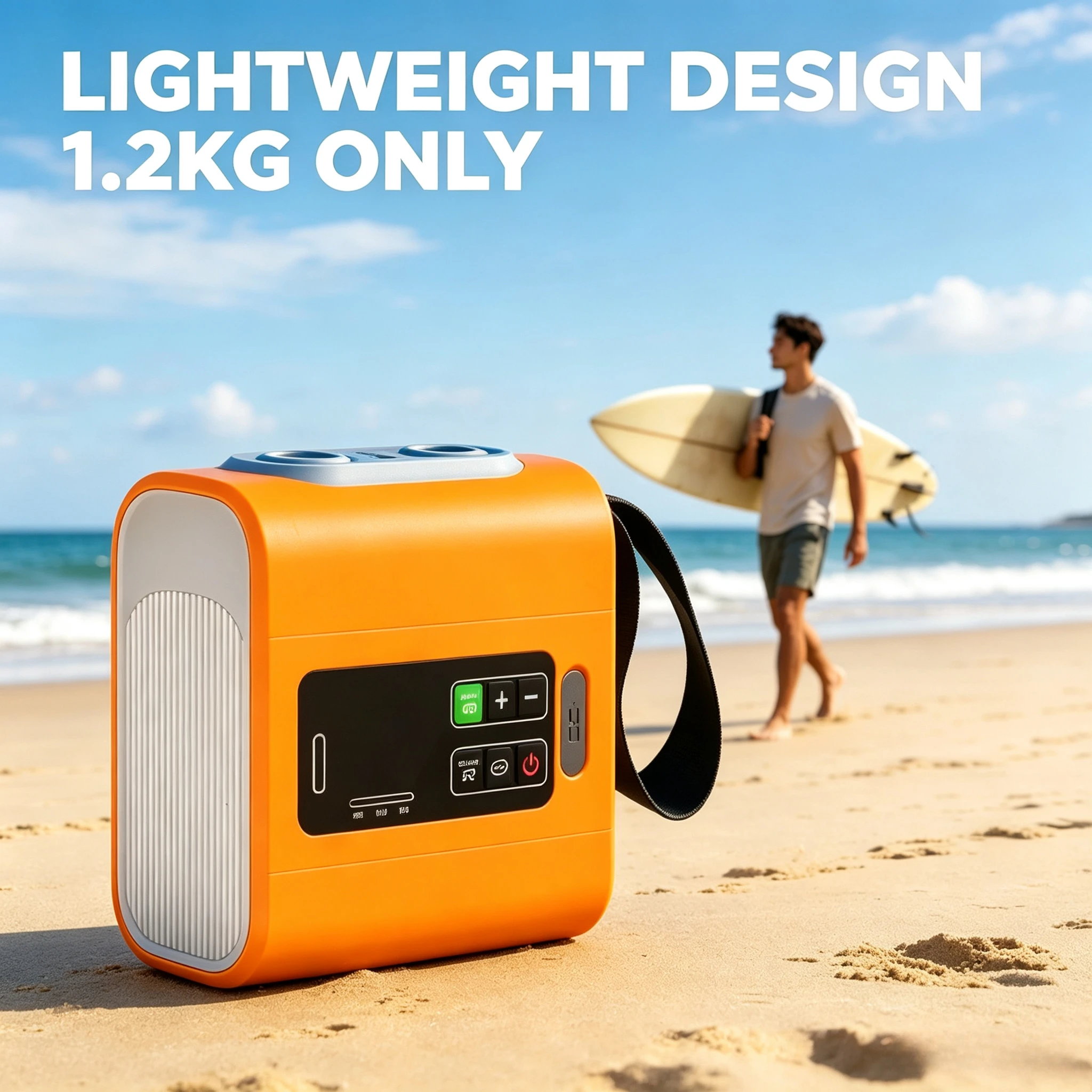 Fishing Boat Oar - Przenośna Elektryczna Pompka Powietrzna 22PSI do