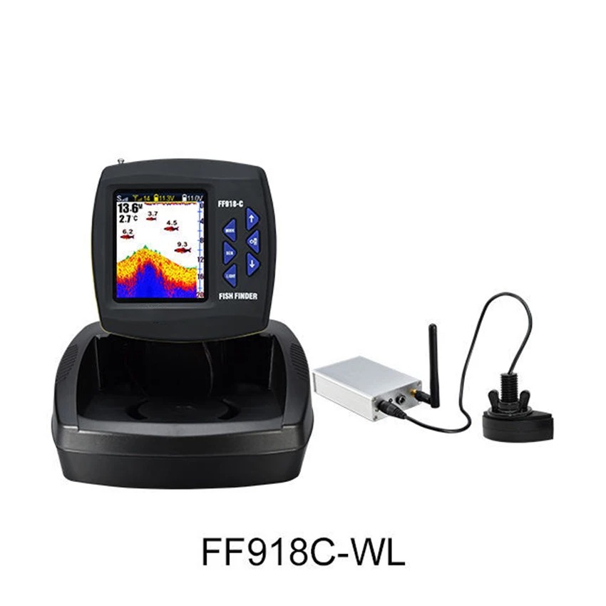Fishing Boat Depth Finder - Łódka zanętowa zdalnie sterowana FF918-CWL z