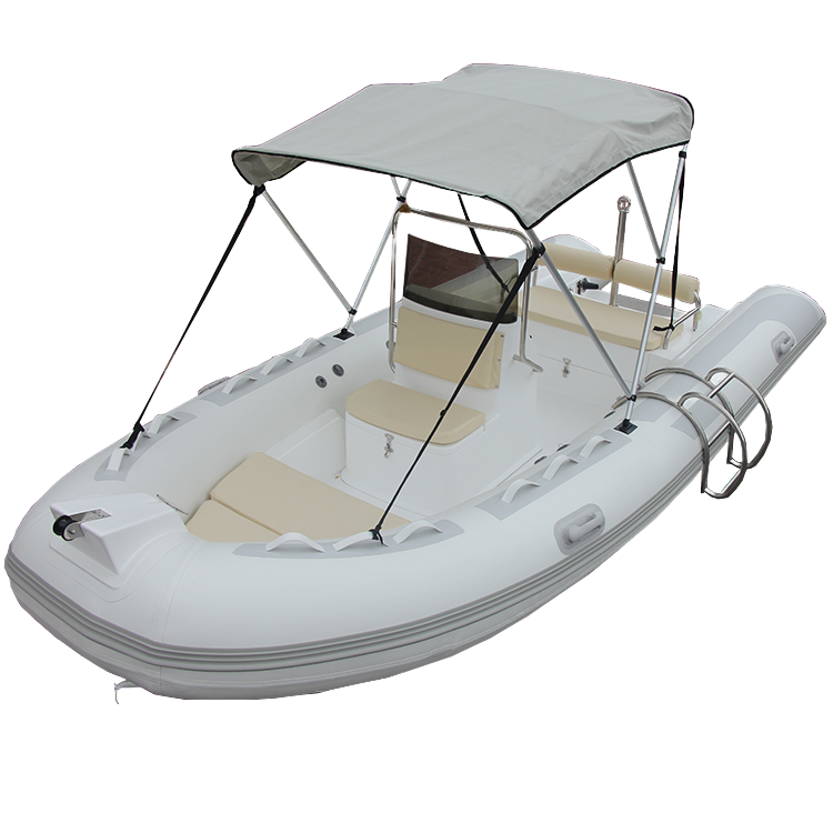 Fishing Boat Fiberglass - Certyfikat CE 4,8 m głębokie dno