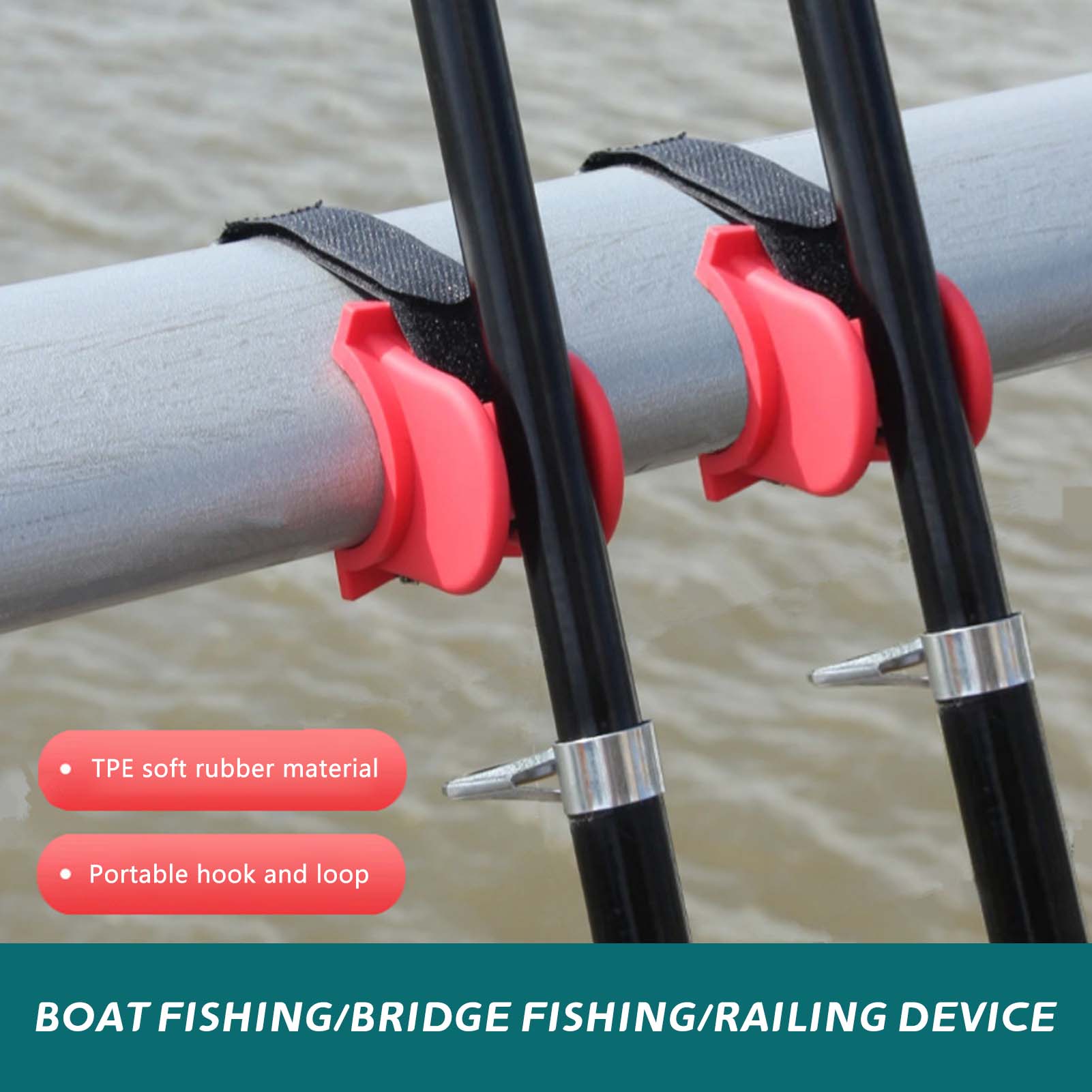 Fishing Boat Trailer - Uchwyt na wędkę w kształcie litery