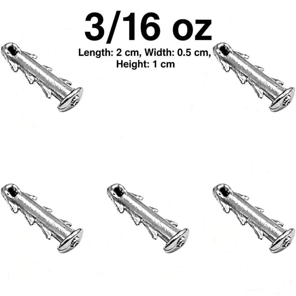 Fishing Boat Anchor - 5 szt. Obciążników w kształcie jeżowca