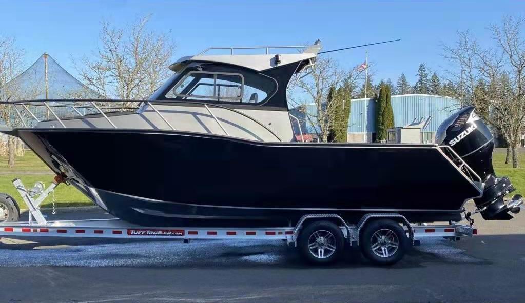 Fishing Boat Outboard Motor - Aluminiowy luksusowy kabinowy statek motorowy 25'
