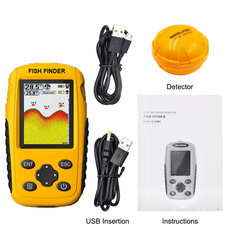 Bezprzewodowy echosonda do łow – Fishing Boat Depth Finder recenzja i cena
