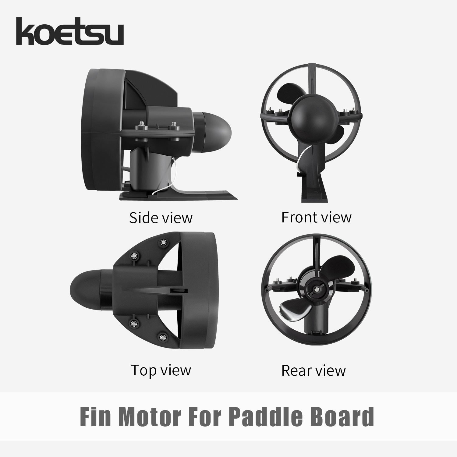 Silnik podwodny do deski SUP K – Fishing Boat Trolling Motor recenzja i cena