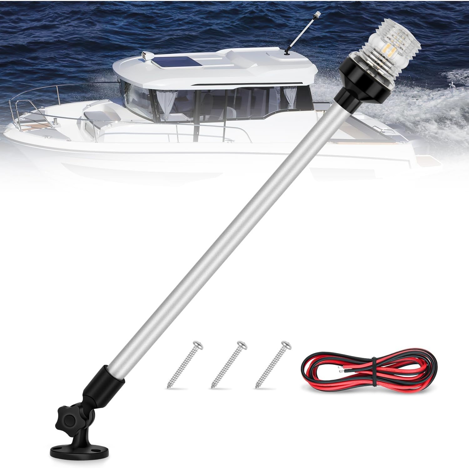 Światło Pawężne do Łodzi Nilig – Fishing Boat Navigation Light recenzja i cena