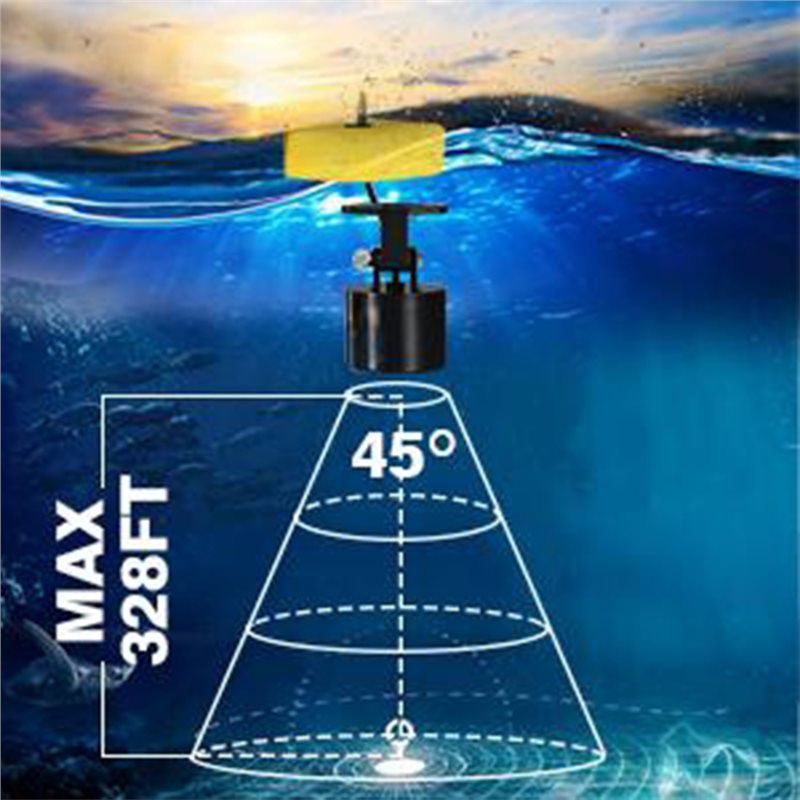ABHT-Kayak Przenośny Echosonda – Fishing Boat Depth Finder recenzja i cena