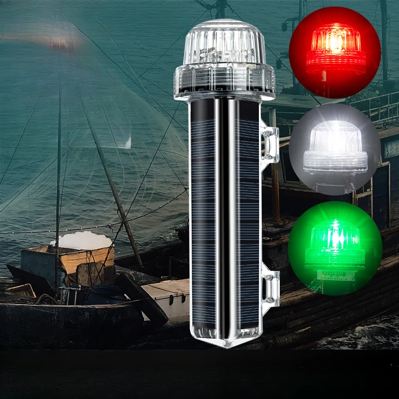 Nowa Solarna Lampka Sygnalizac – Fishing Boat Navigation Light recenzja i cena
