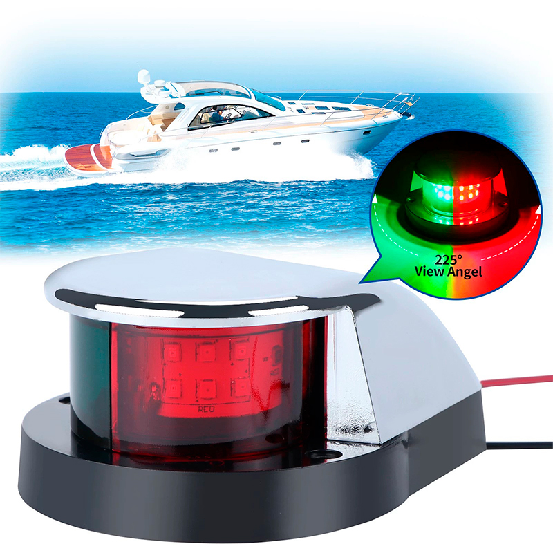 Światło nawigacyjne LED 12V do – Fishing Boat Navigation Light recenzja i cena