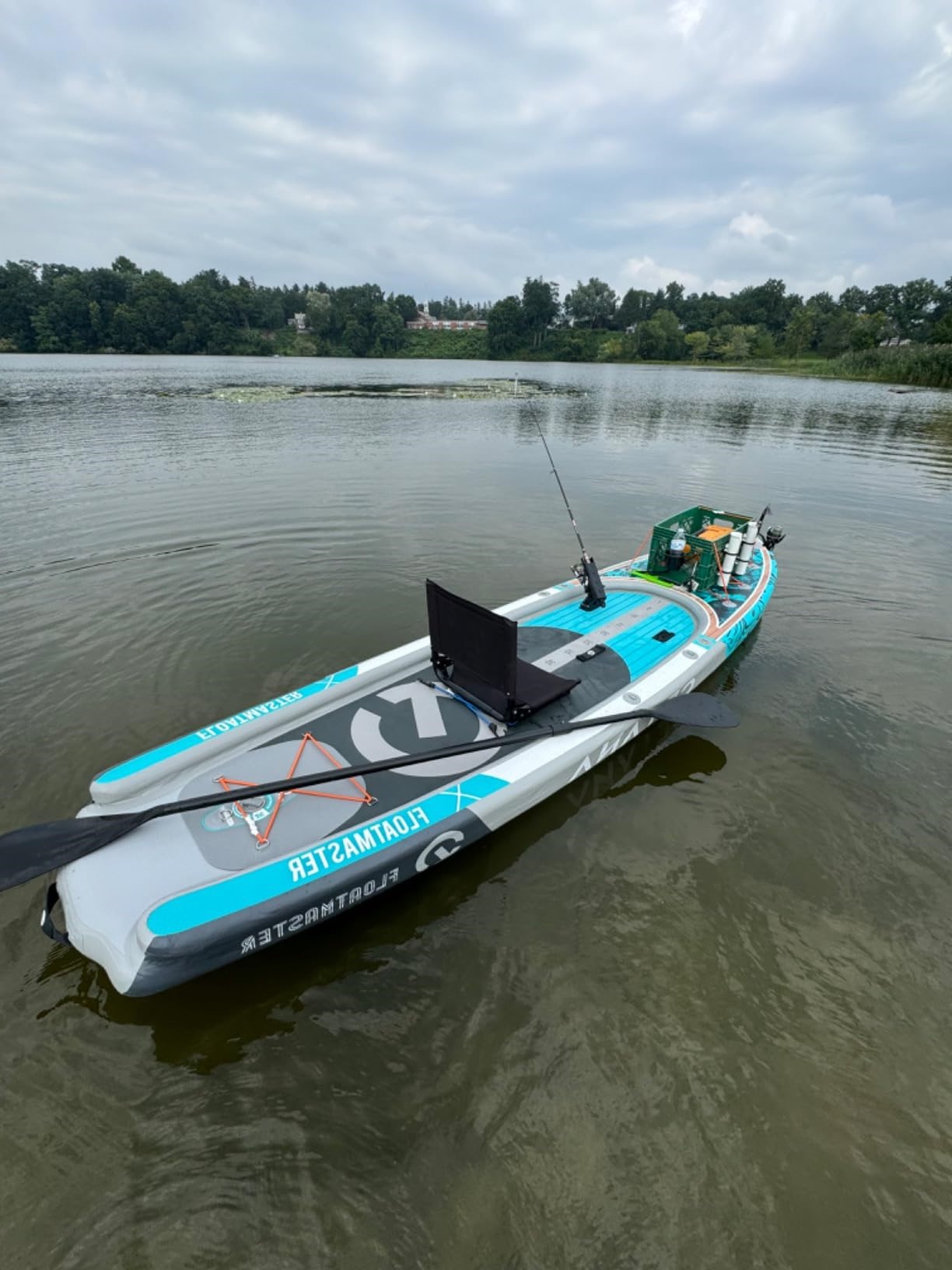 Chińska Fabryka Pontonów Dmuch – Fishing Boat Paddle recenzja i cena