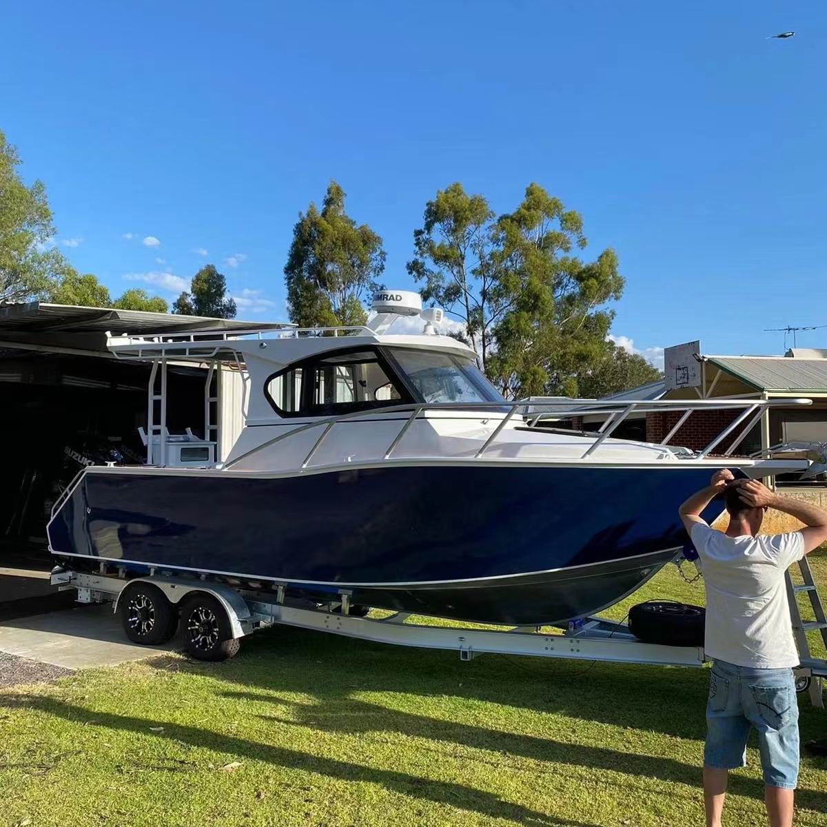 Aluminiowy luksusowy kabinowy  – Fishing Boat Outboard Motor recenzja i cena